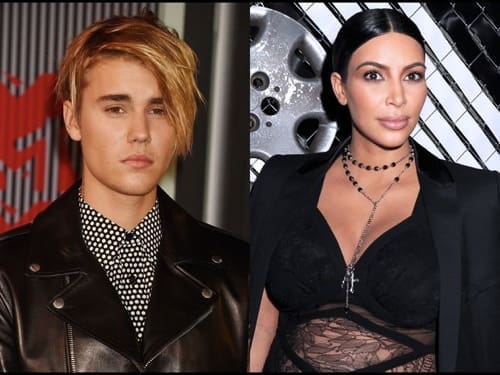 Le duo Kardashian/ Bieber chez le Guignols