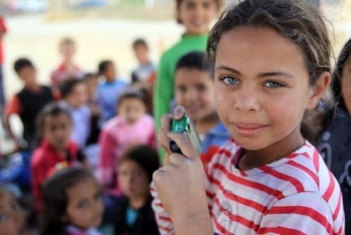 La vie des camps à travers le regard des enfants…