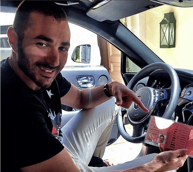 Karim Benzema,de nouveau arrêté pour conduite sans permis