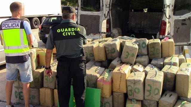 Des marocains parmi les membres d’un réseau de drogue  démantelé au sud de l’Espagne