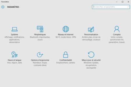 Le panneau de configuration de Windows va disparaitre