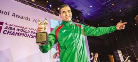 Mohamed Rabii  sacré champion du monde dans la catégorie des 69 kg