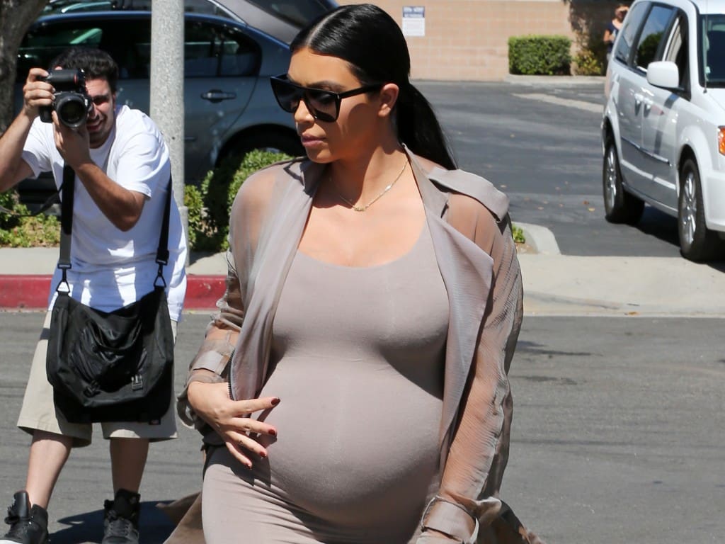 Kim Kardashian : Dure dure d’être enceinte…