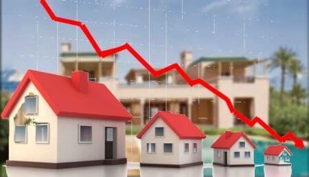 Immobilier: les prix ont chuté de 0,8% au troisième trimestre