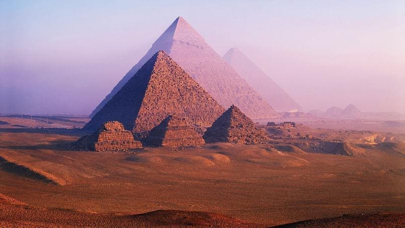 Anomalies thermiques de la pyramide de Khéops