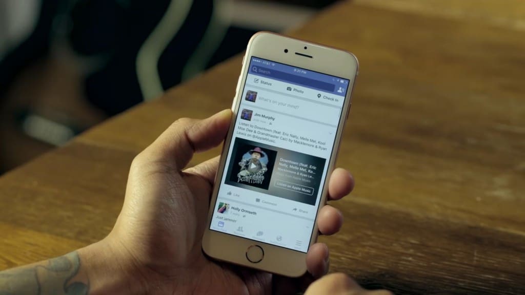 Facebook lance le partage de musique  »Gratuit »