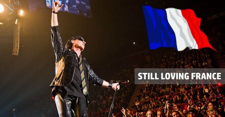 Le groupe Scorpions reprend la Marseillaise lors d’un concert à Paris (vidéo)