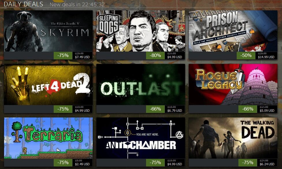 Fuite de données personnelles sur la plateforme de jeux vidéos  »Steam »
