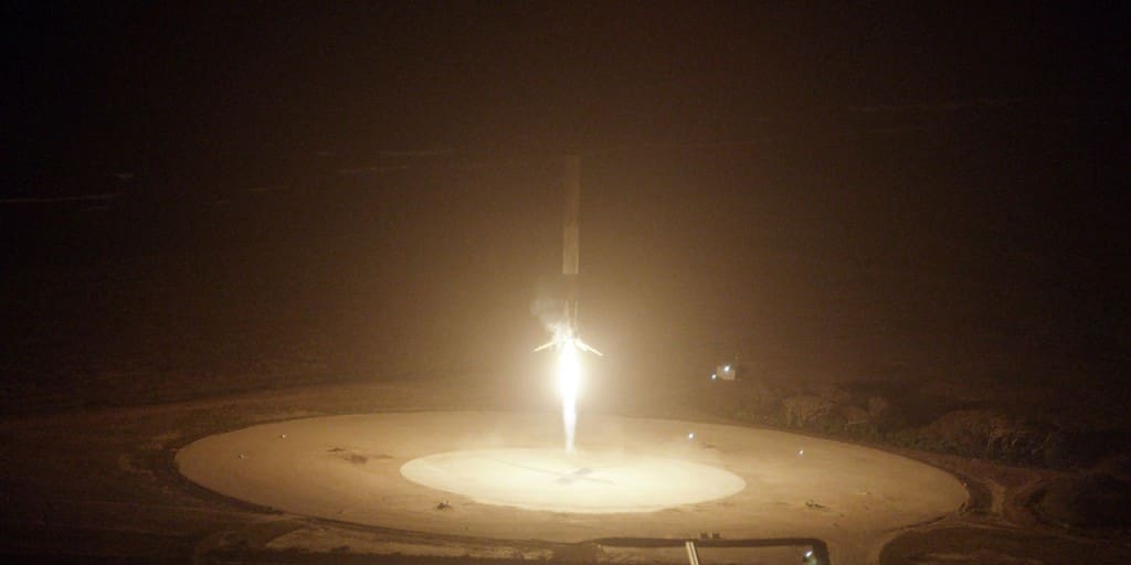 Exploit historique : L’atterrissage d’une fusée de Space X (vidéo)