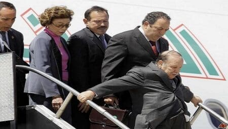 Le président Bouteflika regagne son pays après un séjour dans une clinique de Grenoble