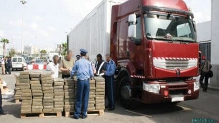 Plus de 7 tonnes de Hachich saisis au port de Tanger-Med