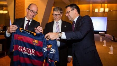 Bill Gates fait l’éloge de l’action sociale du Barça