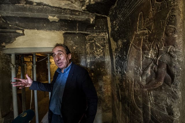 Saqqara (Egypte) : Découverte de la tombe d’une pharaonne nommée  »Maïa »