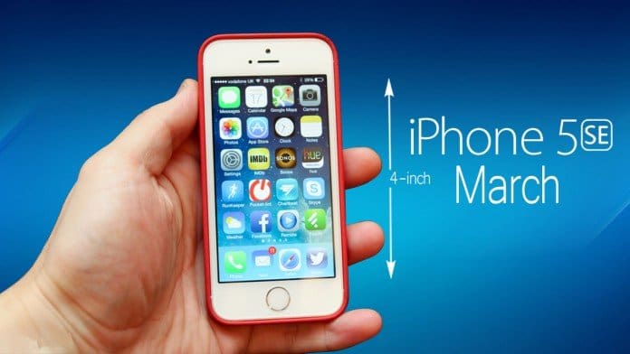 Un I-phone 5se bientôt en vente