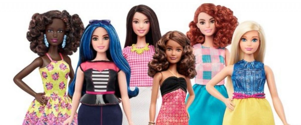 Des Barbies plus rondes et de toutes les couleurs pour doper les ventes de Mattel