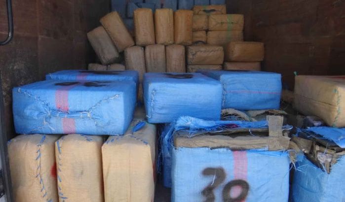 Agadir : Saisie de plus de 3 tonnes de hachich et arrestation de deux personnes
