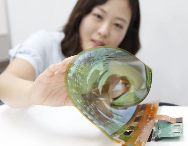 LG présente un écran OLED flexible que l’on peut enrouler comme un parchemin