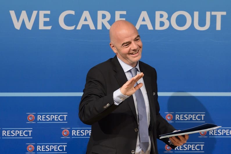 L’Italien Gianni Infantino élu président de la FIFA