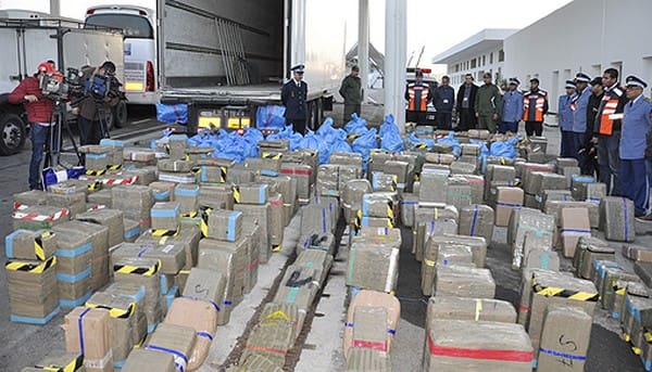 Tanger Med: Saisie de 18 tonnes et 150 kg de chira à bord d’un camion TIR