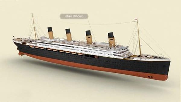 En 2018 il sera possible de faire une croisière à bord d’une réplique exacte du célèbre paquebot ‘’Titanic’’