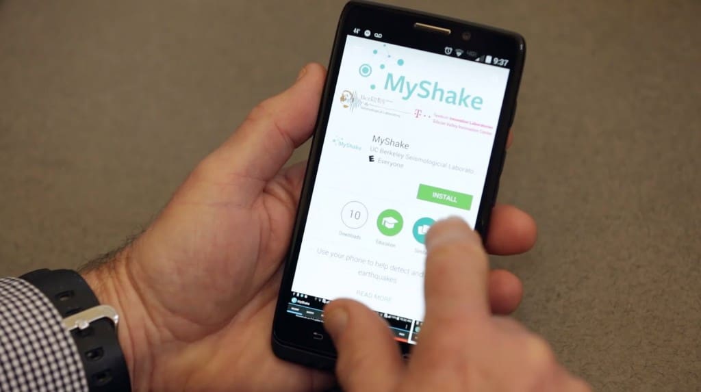 MyShake: L’application qui permet de prévenir les tremblements de terre