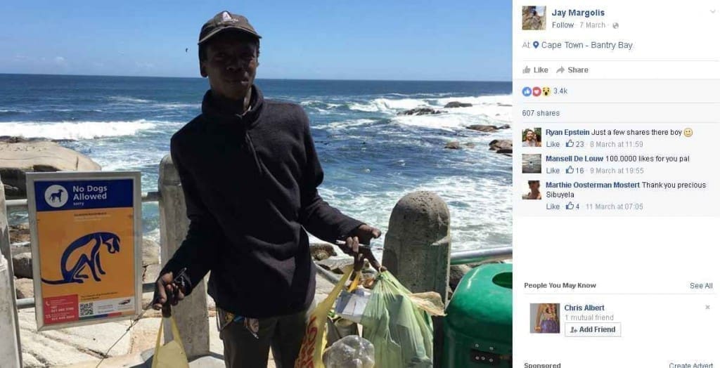 Afrique du Sud : Un SDF change de vie grâce à un post facebook