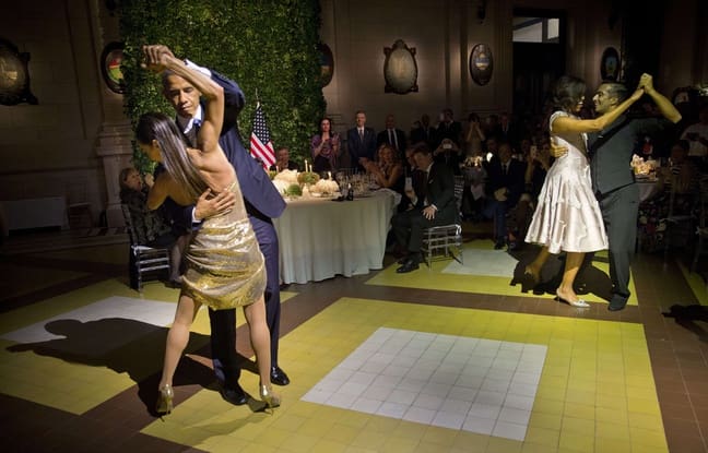 Argentine :  Barack Obama s’adonne au Tango lors d’un dîner d’état,(vidéo)