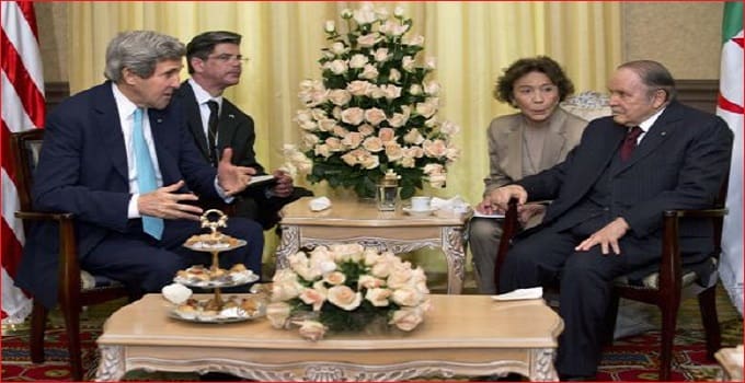 Algérie/USA:  Kerry à Alger en avril, et Sellal à Washington le 29 mars
