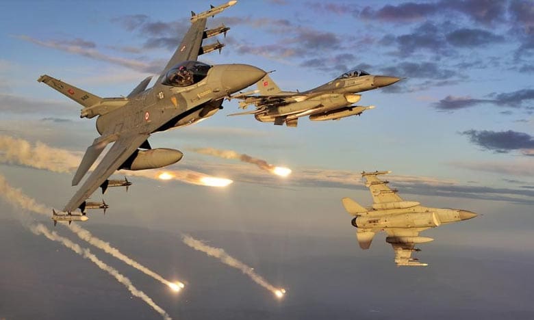 L’aviation turque bombarde des positions du PKK suite à l’attentat d’hier soir à Ankara