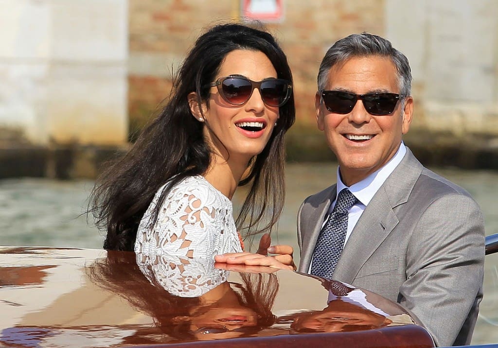 Le couple Clooney va organiser une soirée en l’honneur de Hillary Clinton