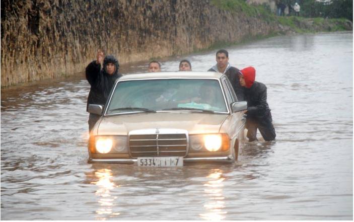 Casablanca: un bassin pour retenir les eaux de pluie