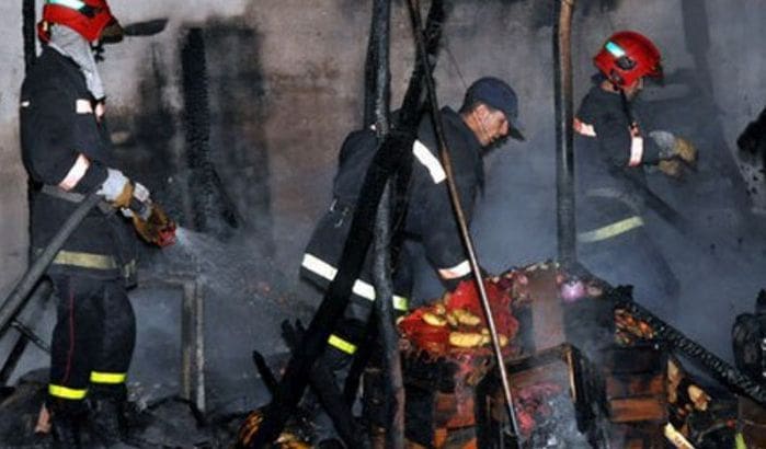 Nador: Mort dans un incendie d’une mère et ses trois enfants
