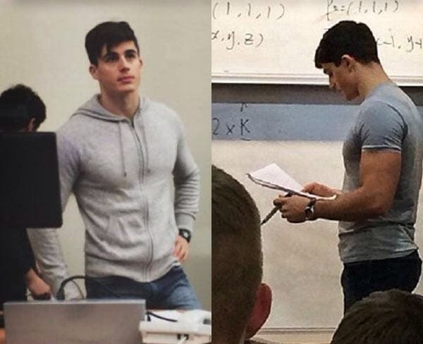 Pietro Bosseli: Le prof de maths le plus sexy de la planète, devenu égérie d’Emporio Armani (images)