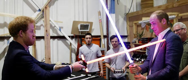 Le Prince Harry et le Prince William feront-ils une apparition dans le prochain Star Wars? (photos)