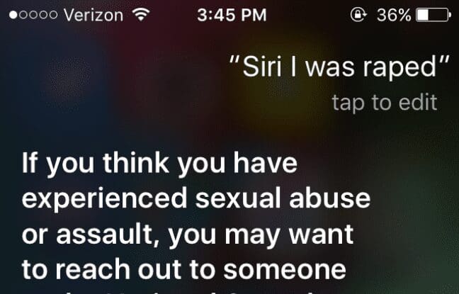 Apple: Mise à jour de l’application d’assistance vocale  »Siri » pour les victimes d’abus sexuels