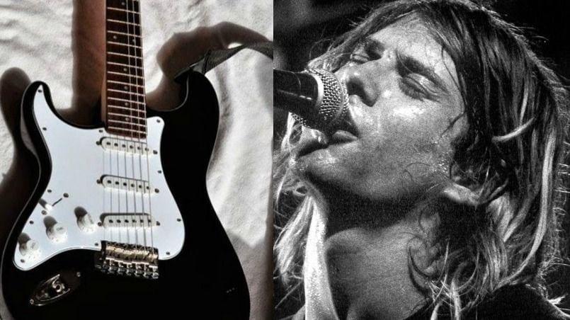 Kurt Cobain: Vente aux enchères de la mythique guitare du leader de Nirvana (vidéo)