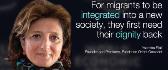 Acceuil des migrants: un prix international pour Yasmina Filali