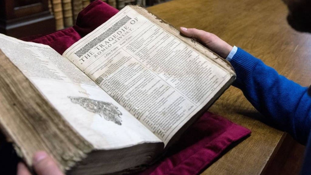Ecosse : Découverte d’un exemplaire rare du Premier Folio de Shakespeare (1564-1616)