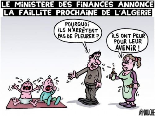 Algérie: Le ministère des Finances annonce la faillite prochaine du pays