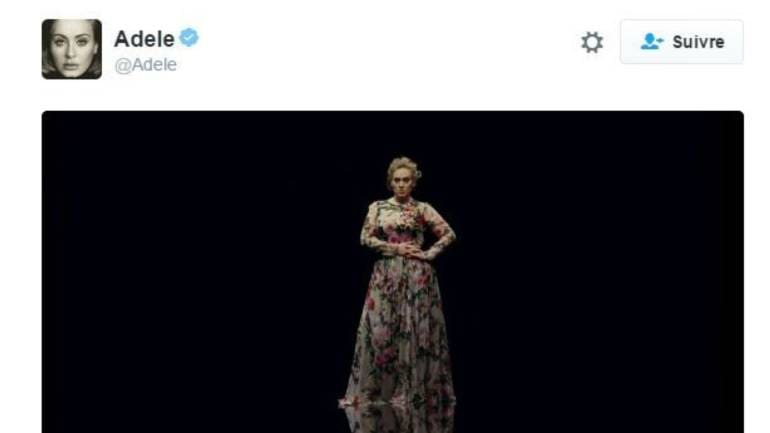 Adele dévoile un teaser de son dernier clip sur son compte Instagram(vidéo)