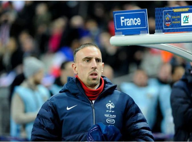 Franck Ribéry ne veut plus jouer pour l’équipe de France