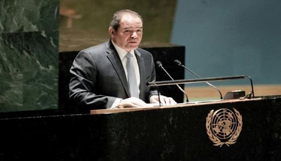 Cafouillage du représentant de l’Algérie à l’ONU devant la presse