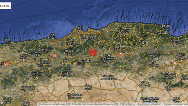 Algérie: 80 blessés suite au  séisme d’une magnitude de 5,3 et ses quatre répliques