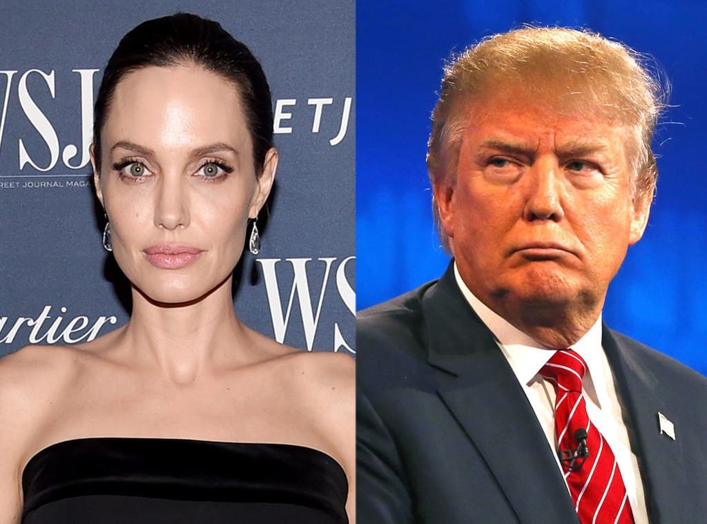 Devant les caméras de la BBC, Angelina Jolie tacle Donald Trump et prend la défense des musulmans (vidéo)