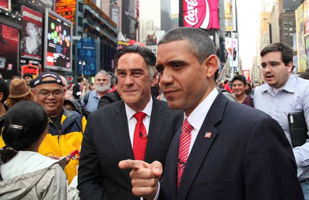 Le sosie de Barack Obama se pavane dans les rues de New York et piège les gens