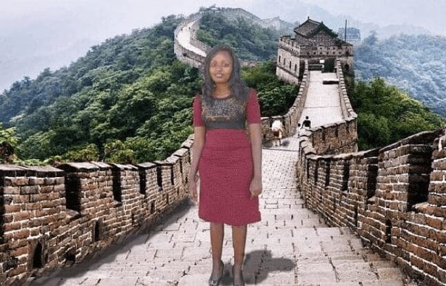 Un photomontage moqué sur la toile, lui offre un voyage en Chine (images)