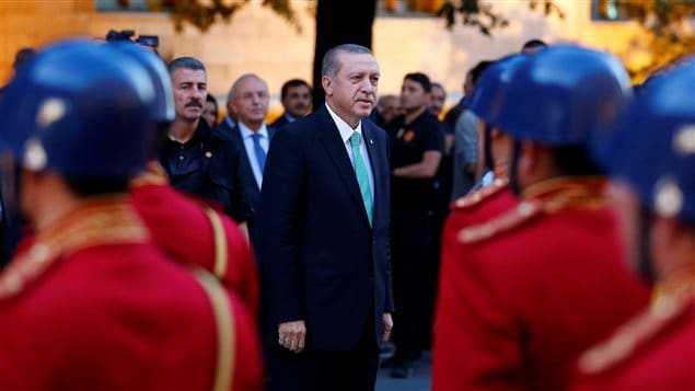 Turquie: Après l’armée,c ‘est au tour de la garde présidentielle de faire l’objet de purge