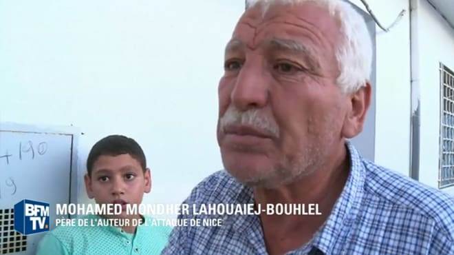 Attentat de Nice: Le père du tueur le décrit comme « dépressif et atteint d’une maladie psychiatrique »