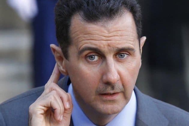 Bachar Al Assad accuse l’Ouest de  »doubles standards »