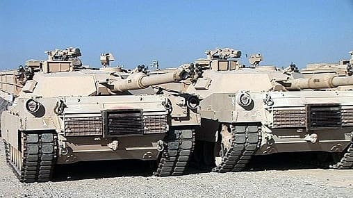 Les FAR reeceptionnent les chars Abrams américains
